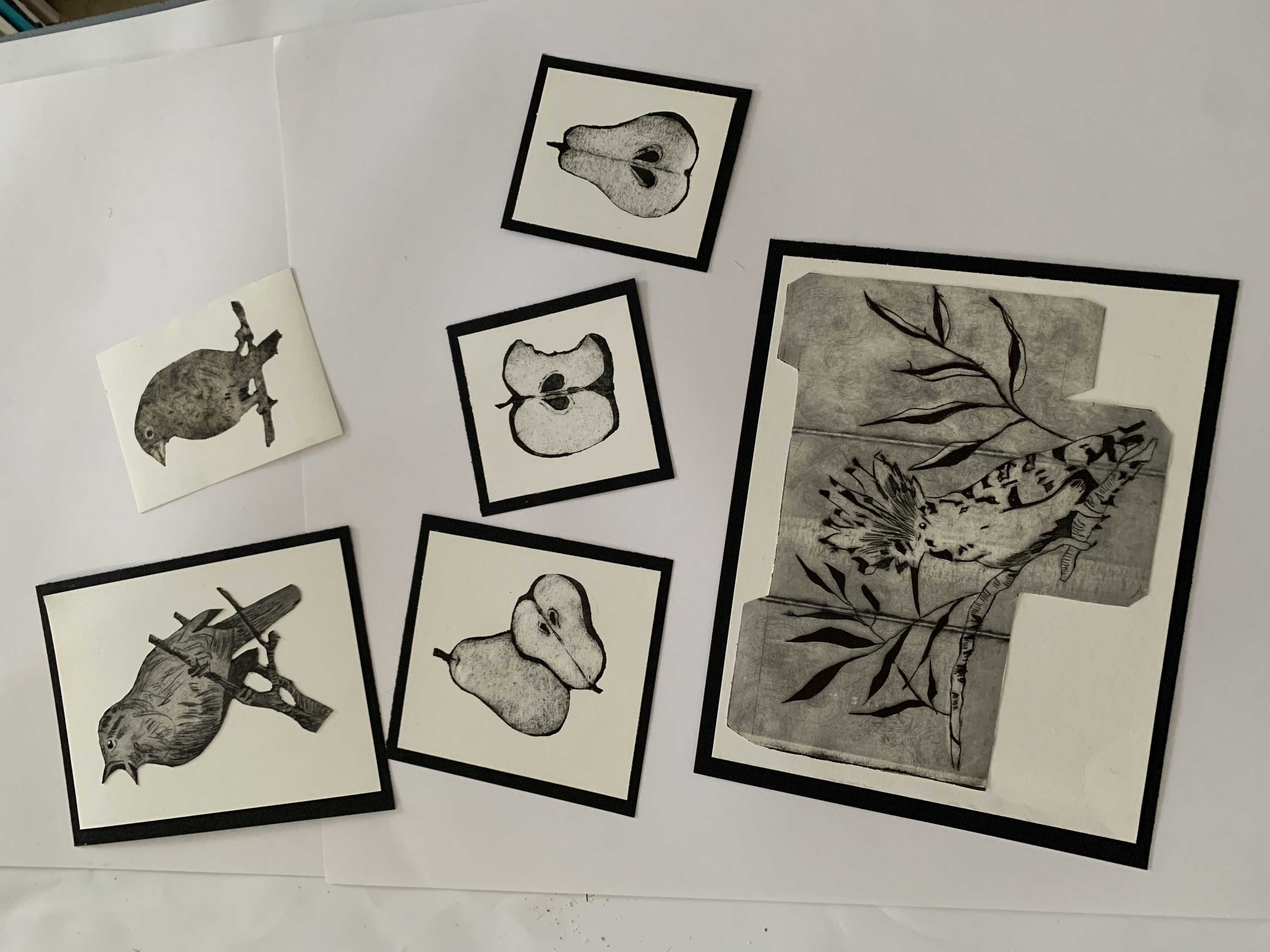 Gravure sur carton